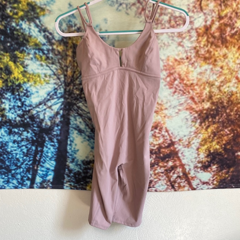 FP Movement by Free People Dusty Pink shortsie Jumpsuit worn once